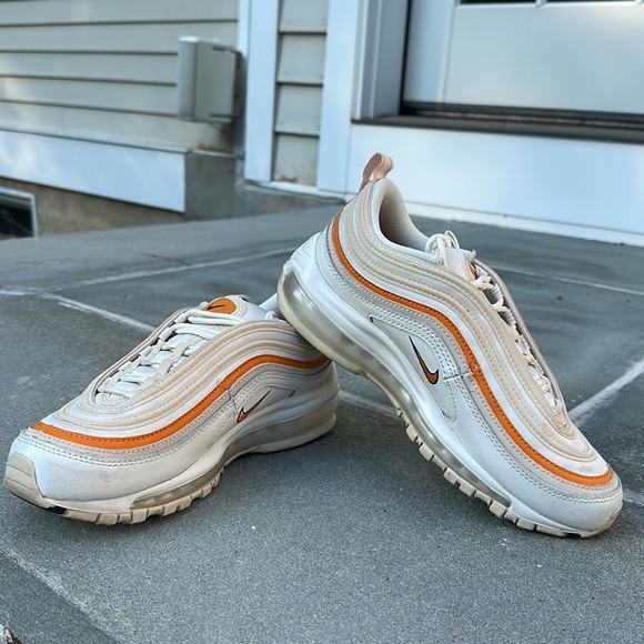 Nike Wmns Air Max 97 Phantom Light Curry Size 6.5 - Picture 8 of 11